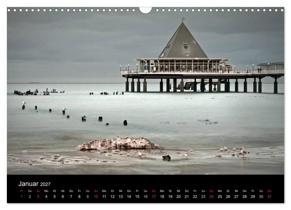 Usedom 2027 Rendezvous zwischen Ahlbeck und Heringsdorf (CALVENDO Wandkalender 2027)