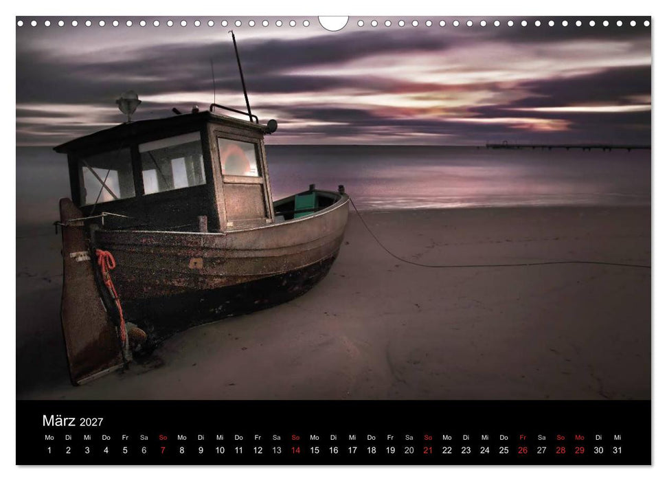 Usedom 2027 Rendezvous zwischen Ahlbeck und Heringsdorf (CALVENDO Wandkalender 2027)
