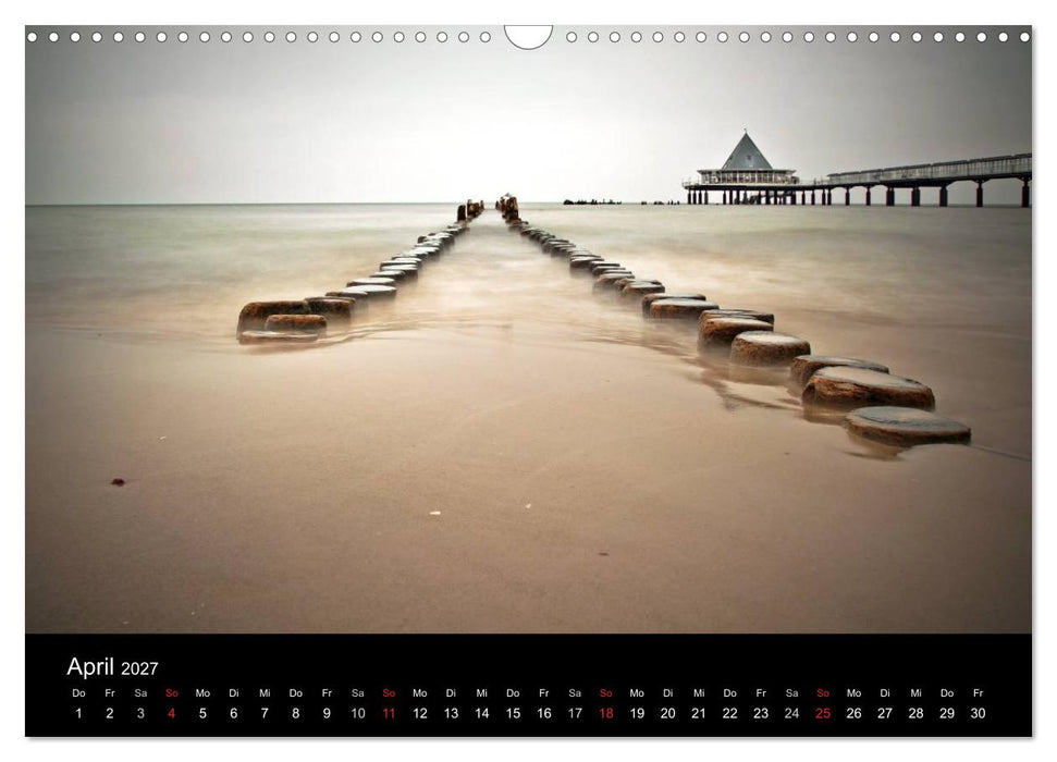 Usedom 2027 Rendezvous zwischen Ahlbeck und Heringsdorf (CALVENDO Wandkalender 2027)