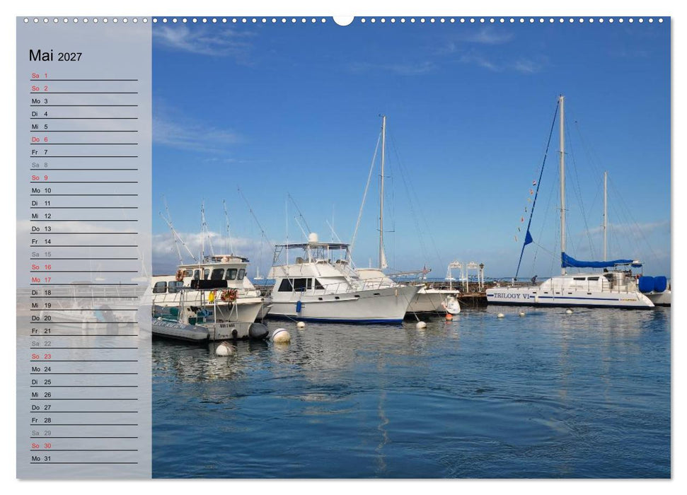 Land of Aloha - Hawaii Monatsplaner (CALVENDO Wandkalender 2027)
