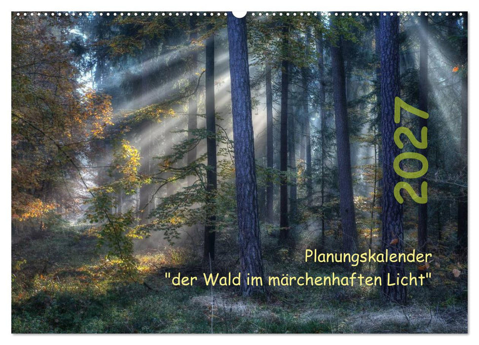 Planungskalender Märchenwald 2027 (CALVENDO Wandkalender 2027)