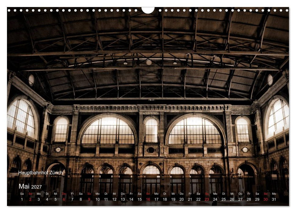 Gutes altes Zürich (CALVENDO Wandkalender 2027)