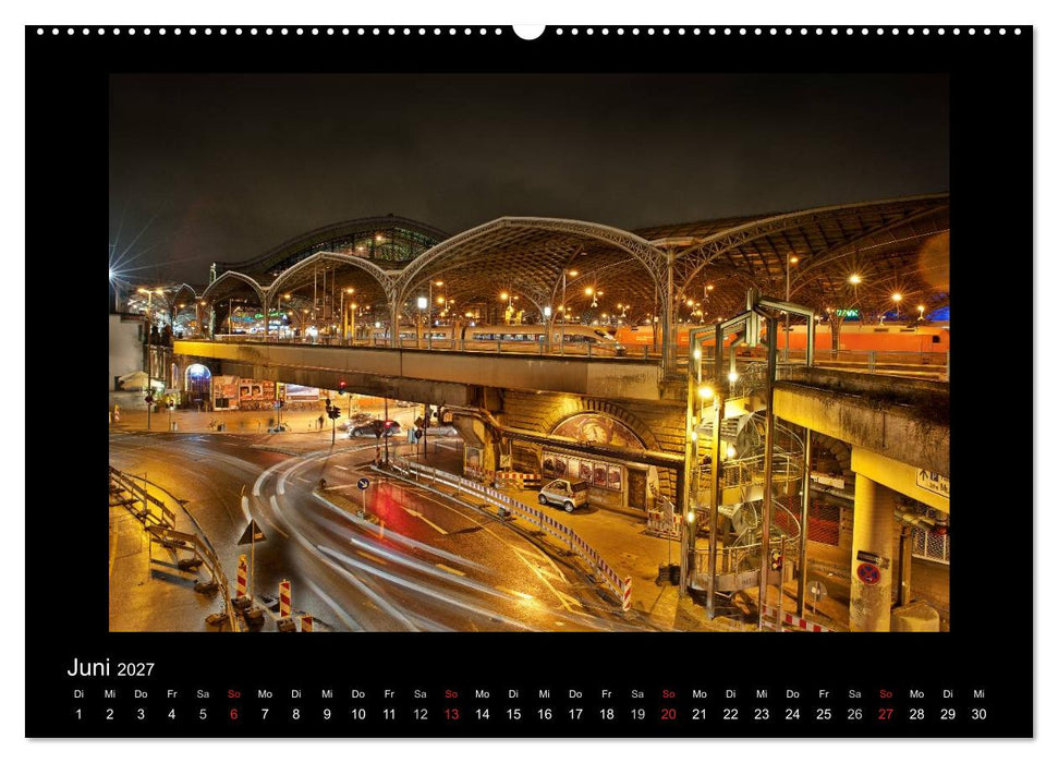 Köln – Nachts 2027 (CALVENDO Premium Wandkalender 2027)