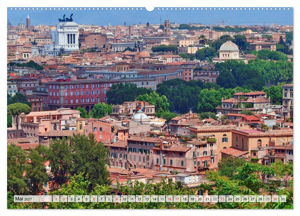 Historische Stadt am Tiber ROM (CALVENDO Premium Wandkalender 2027)
