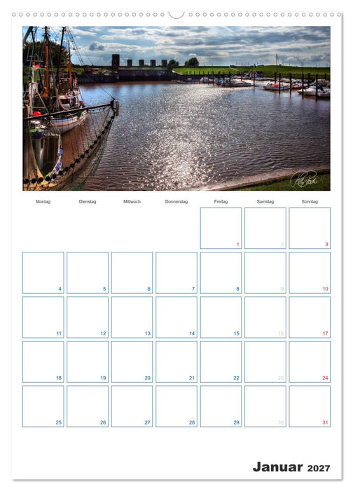 Friesland - Nordseebad Dangast (CALVENDO Wandkalender 2027)