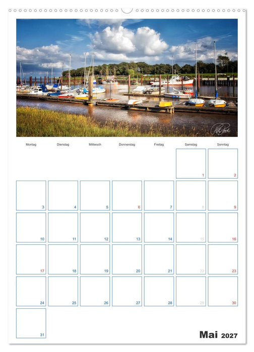 Friesland - Nordseebad Dangast (CALVENDO Wandkalender 2027)