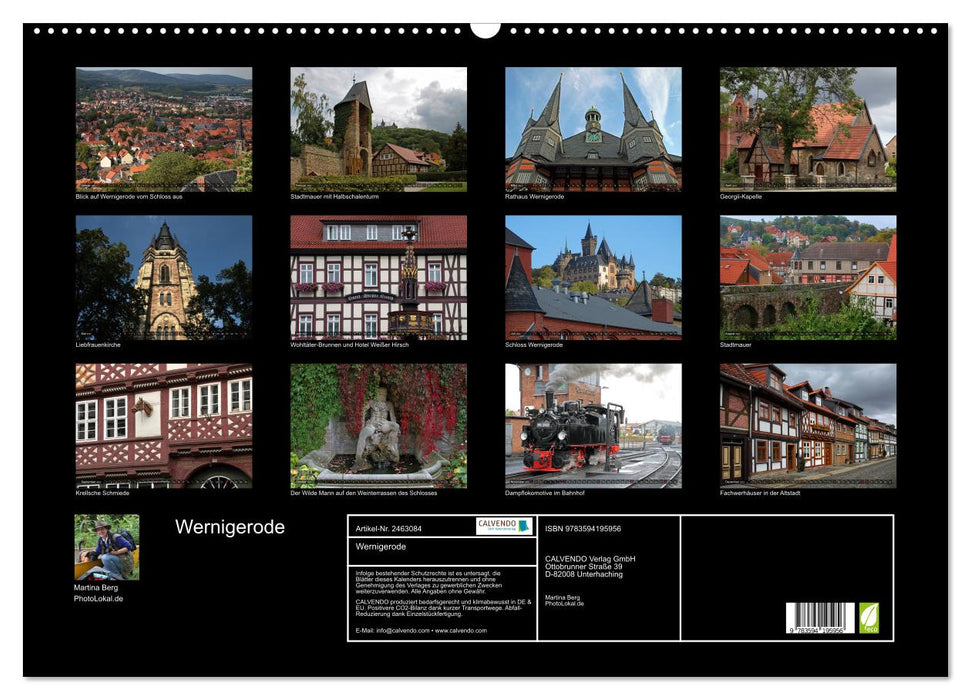 Wernigerode (CALVENDO Wandkalender 2027)