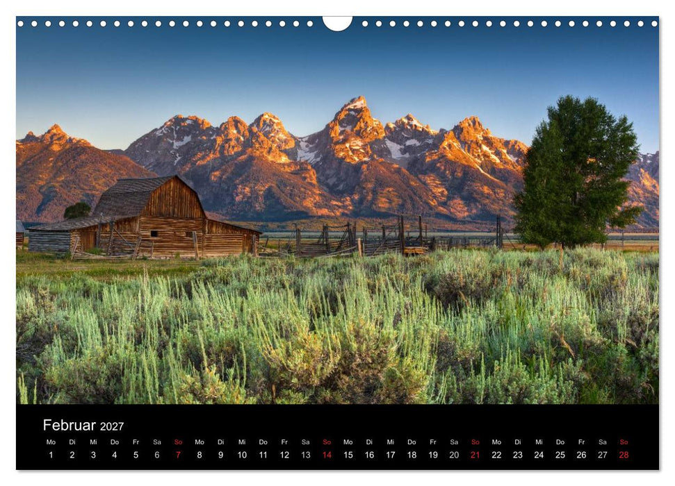 Best of the wild West 2027 (CALVENDO Wandkalender 2027)