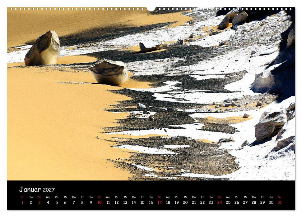 Weisse Wüste Ägypten (CALVENDO Wandkalender 2027)