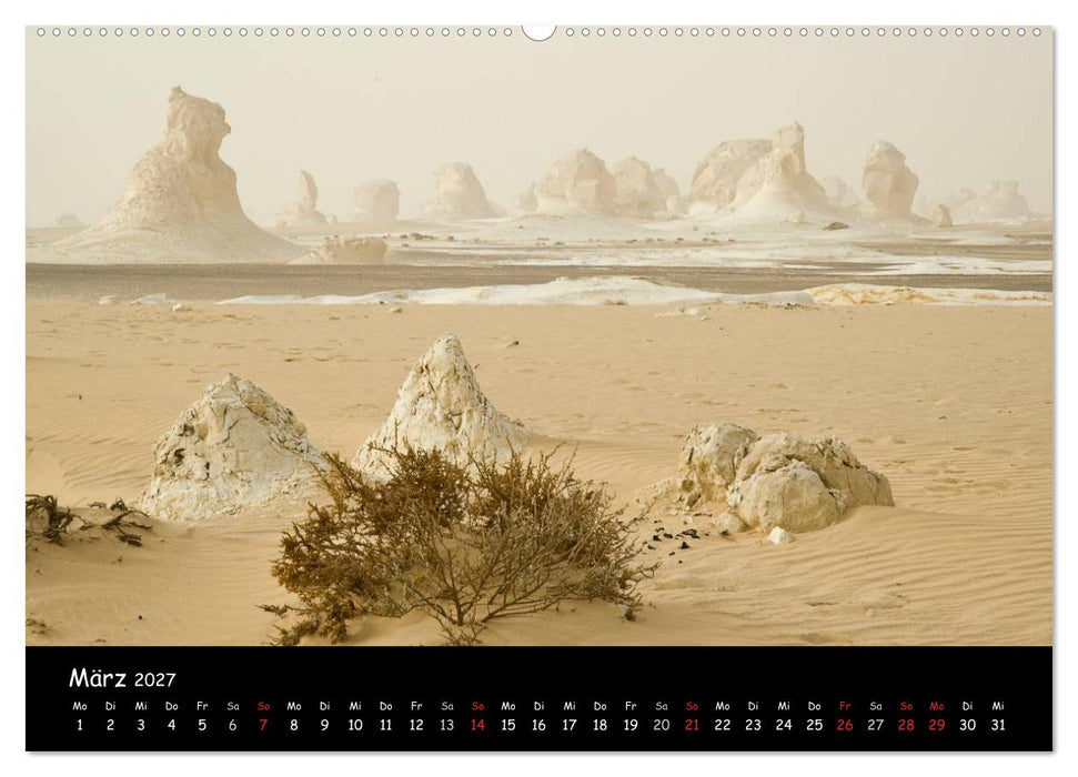 Weisse Wüste Ägypten (CALVENDO Wandkalender 2027)