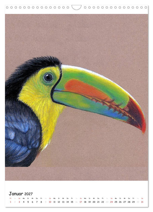 Wildlife Portraits (CALVENDO Wandkalender 2027)