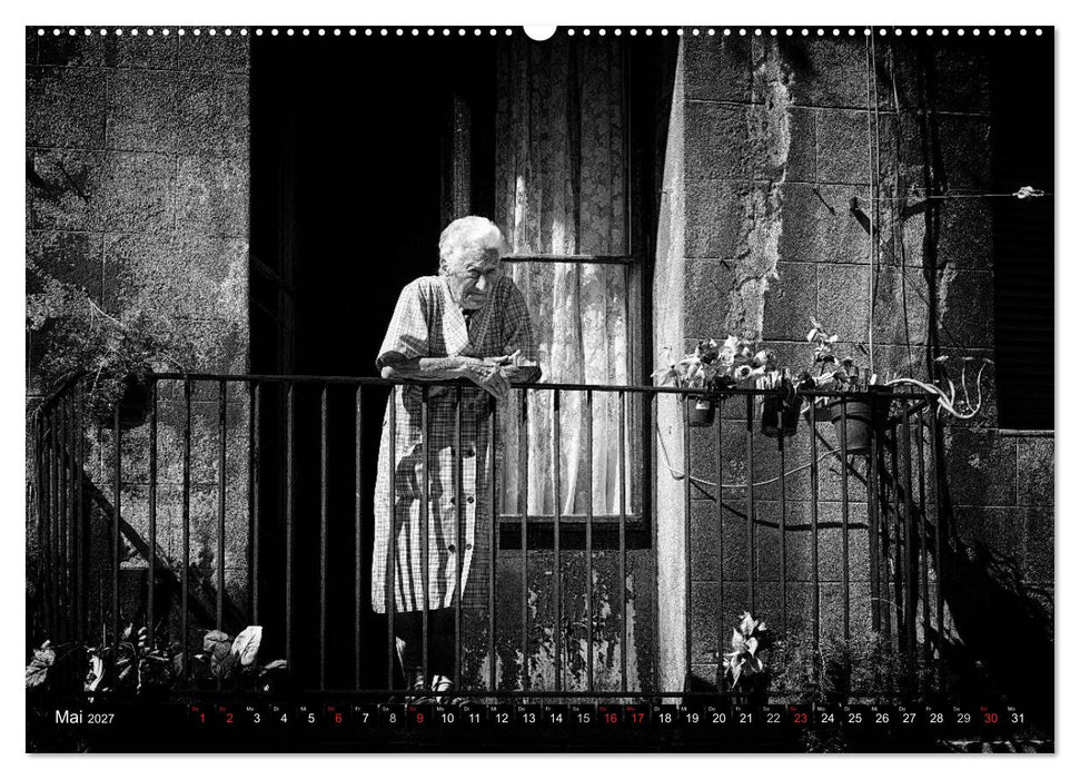 Streetlife Barcelona (CALVENDO Wandkalender 2027)