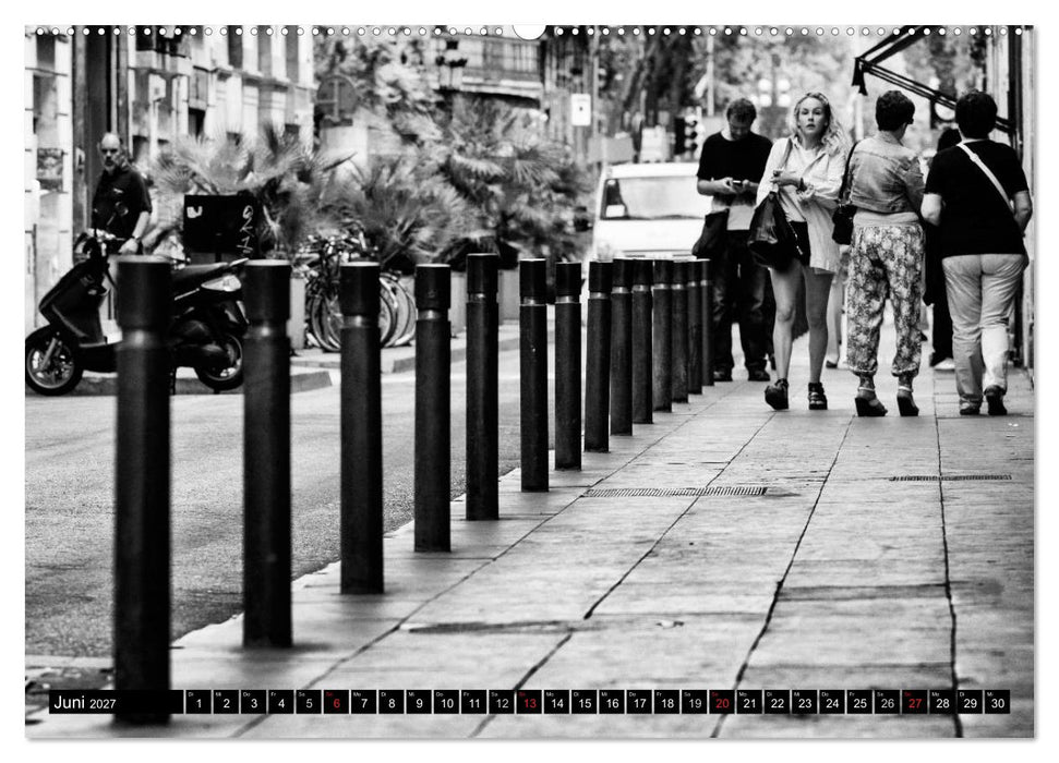Streetlife Barcelona (CALVENDO Wandkalender 2027)