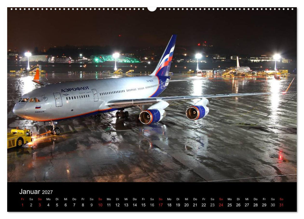 Welt der Flugzeuge (CALVENDO Premium Wandkalender 2027)
