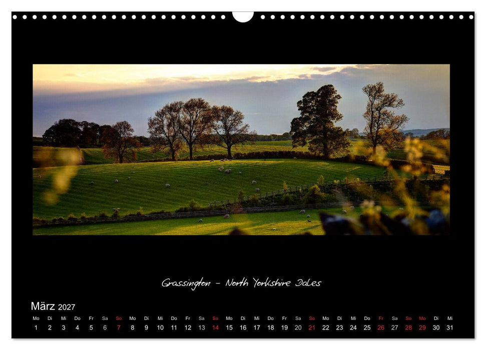 Amazing England - England's schönste Seiten (CALVENDO Wandkalender 2027)