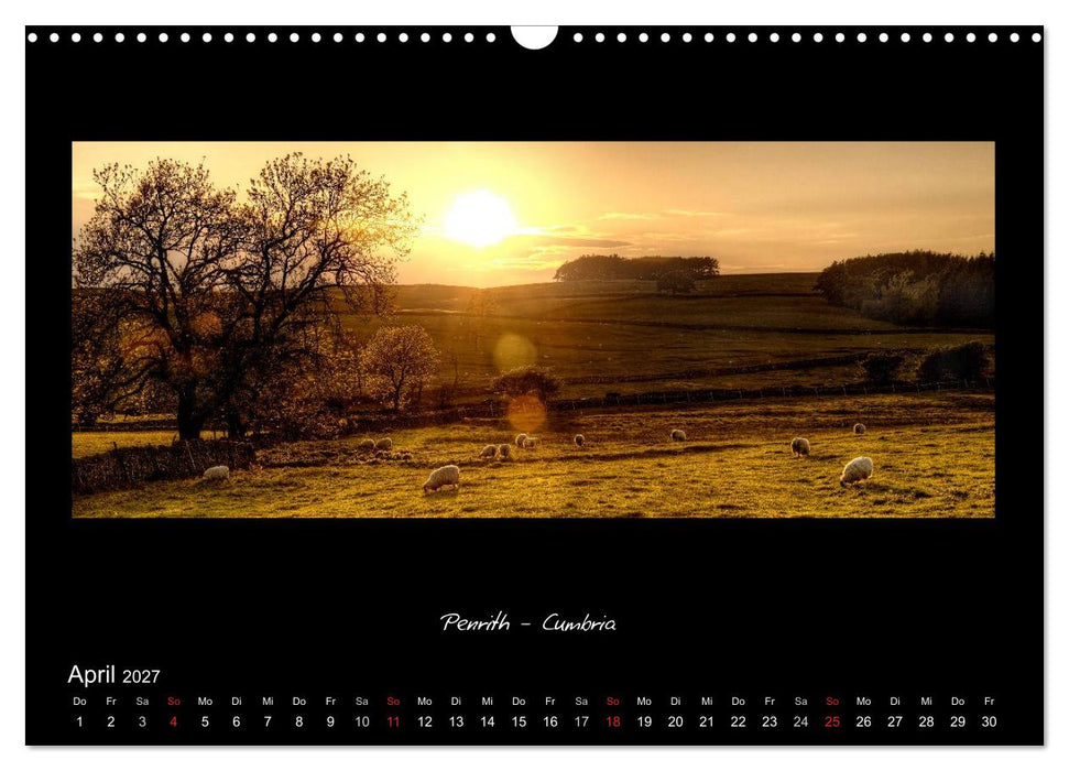 Amazing England - England's schönste Seiten (CALVENDO Wandkalender 2027)