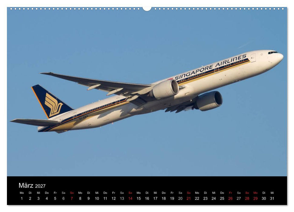 Welt der Flugzeuge (CALVENDO Wandkalender 2027)
