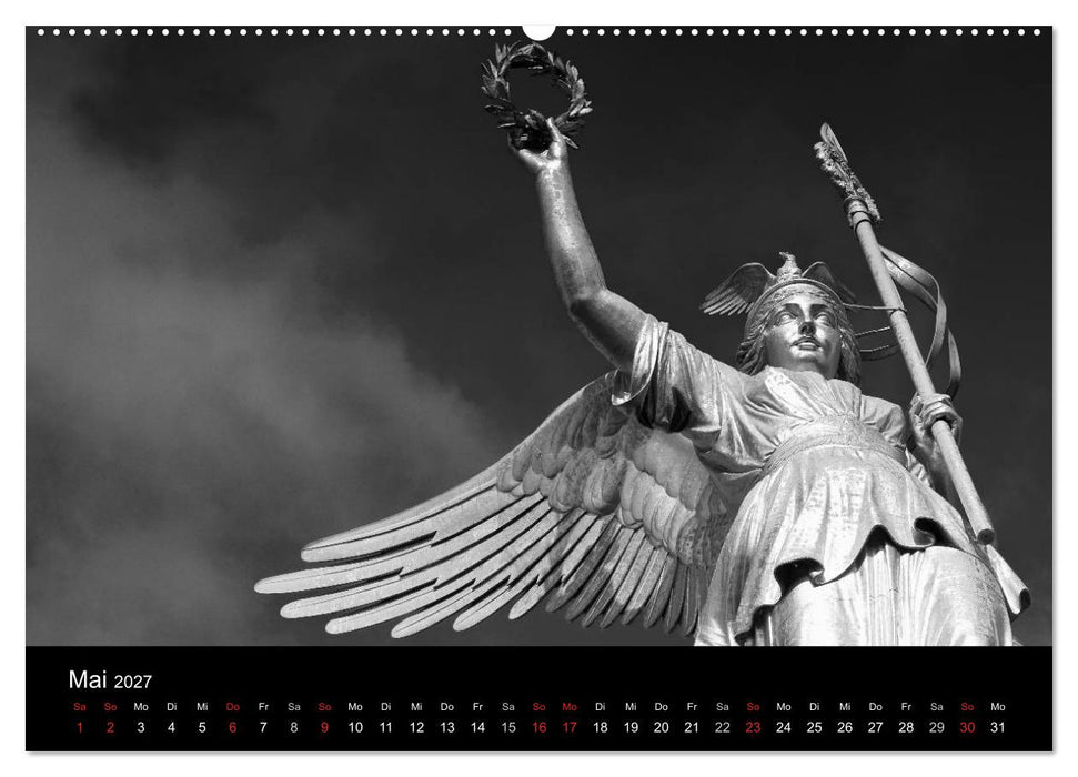 Berlin Monochrome (CALVENDO Wandkalender 2027)