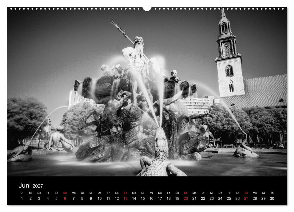 Berlin Monochrome (CALVENDO Wandkalender 2027)