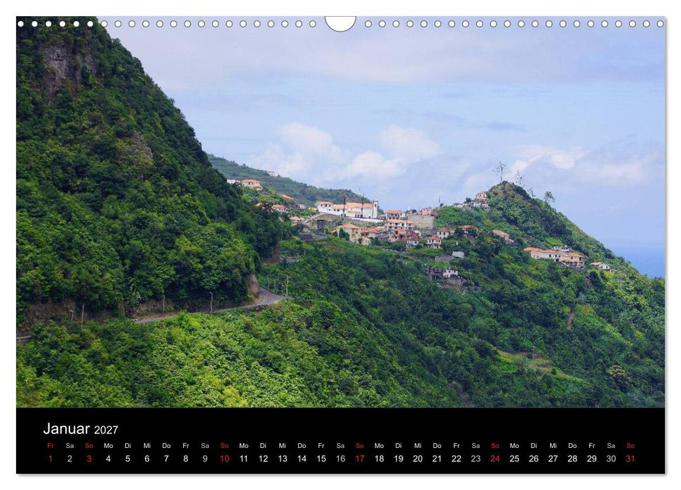 Madeira die Grüne Insel (CALVENDO Wandkalender 2027)