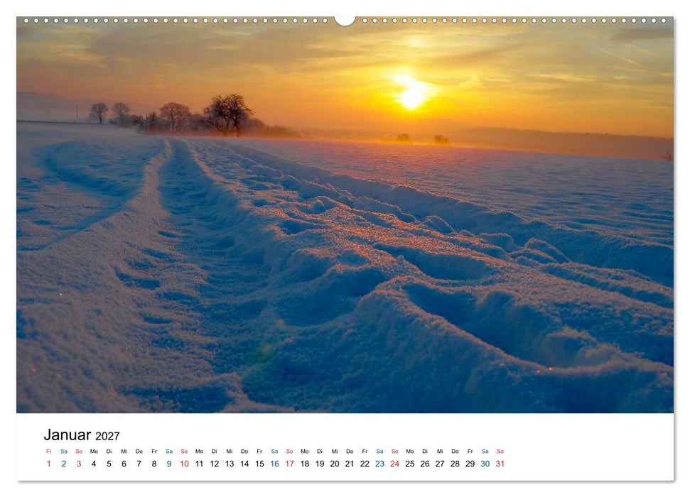Felder und Wiesen (CALVENDO Wandkalender 2027)