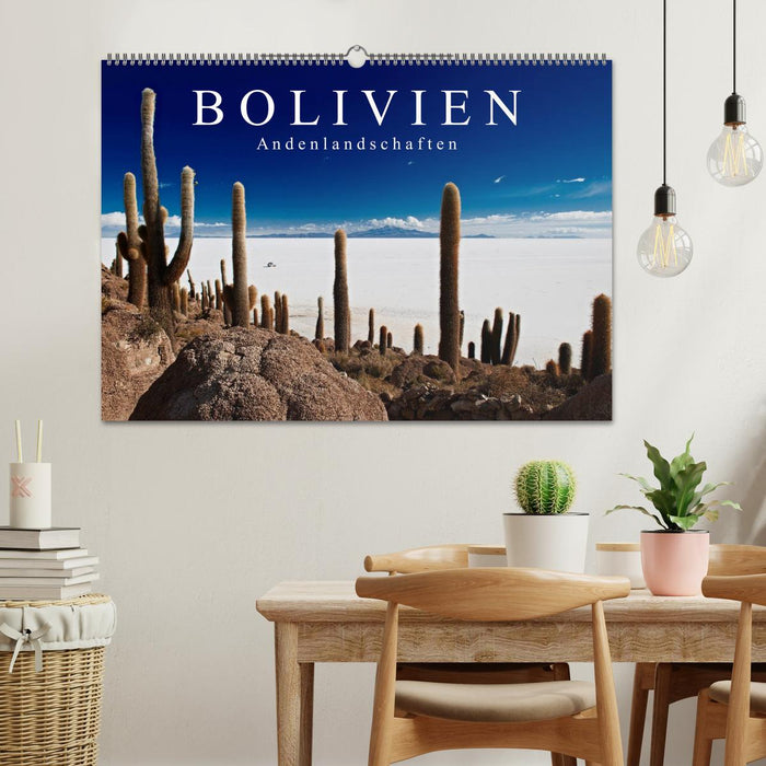 Bolivien Andenlandschaften "CH-Version" (CALVENDO Wandkalender 2027)