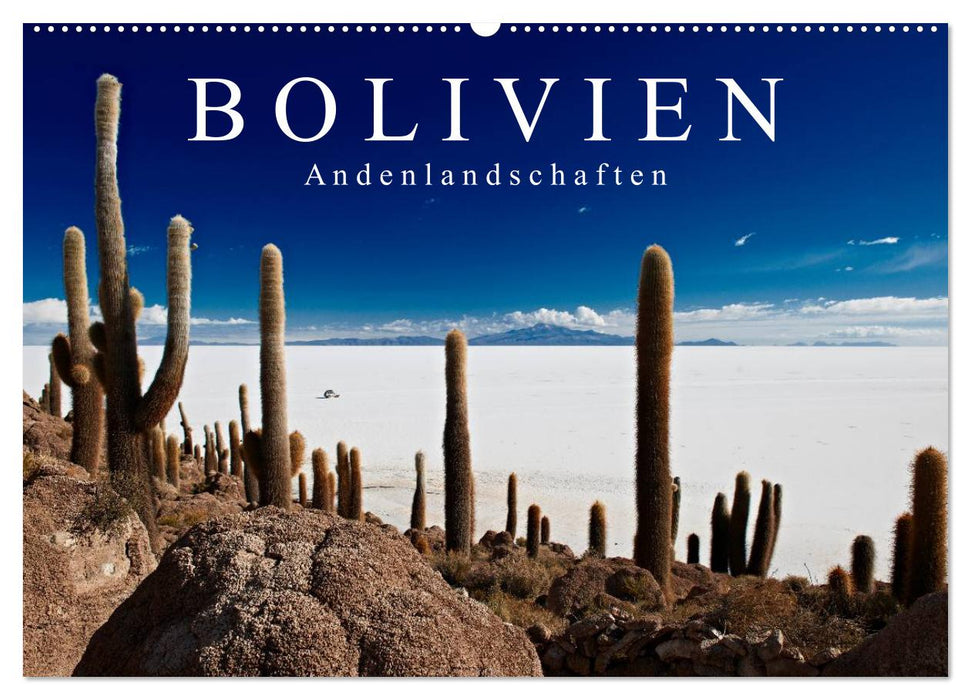 Bolivien Andenlandschaften "CH-Version" (CALVENDO Wandkalender 2027)