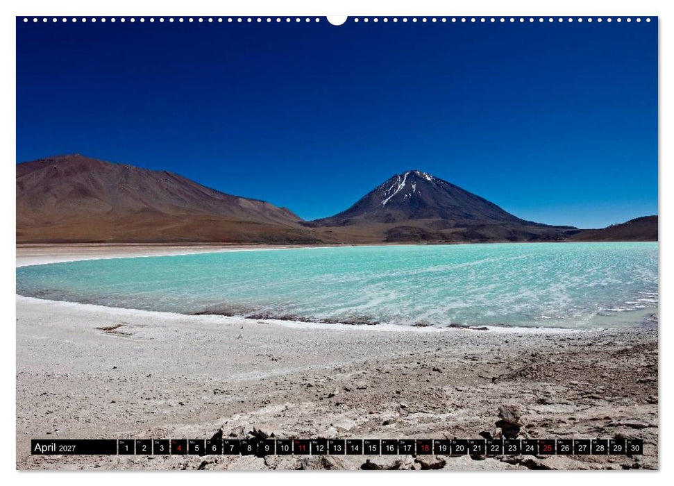 Bolivien Andenlandschaften "CH-Version" (CALVENDO Wandkalender 2027)
