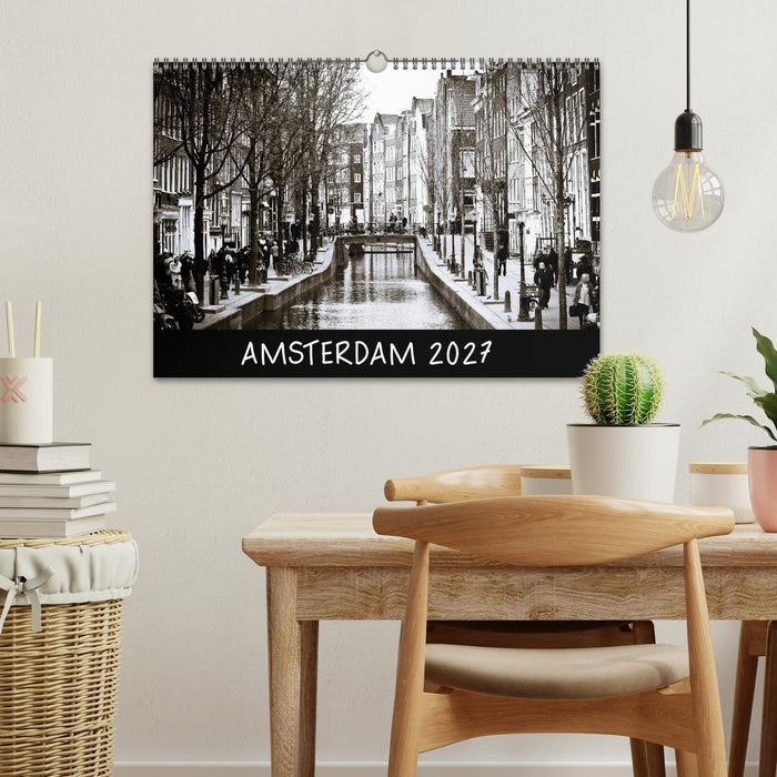 Amsterdam 2027 (CALVENDO Wandkalender 2027)