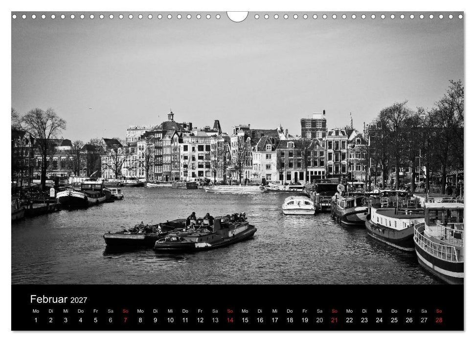 Amsterdam 2027 (CALVENDO Wandkalender 2027)