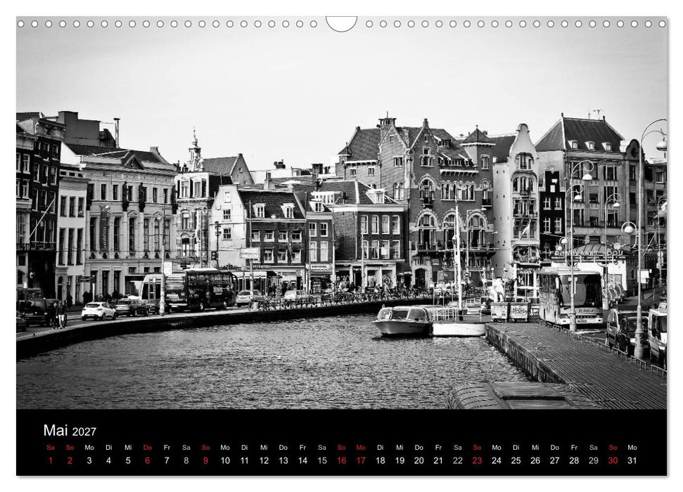 Amsterdam 2027 (CALVENDO Wandkalender 2027)