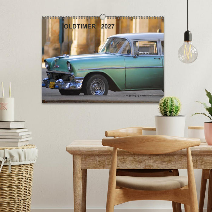 OLDTIMER 2027 (CALVENDO Wandkalender 2027)