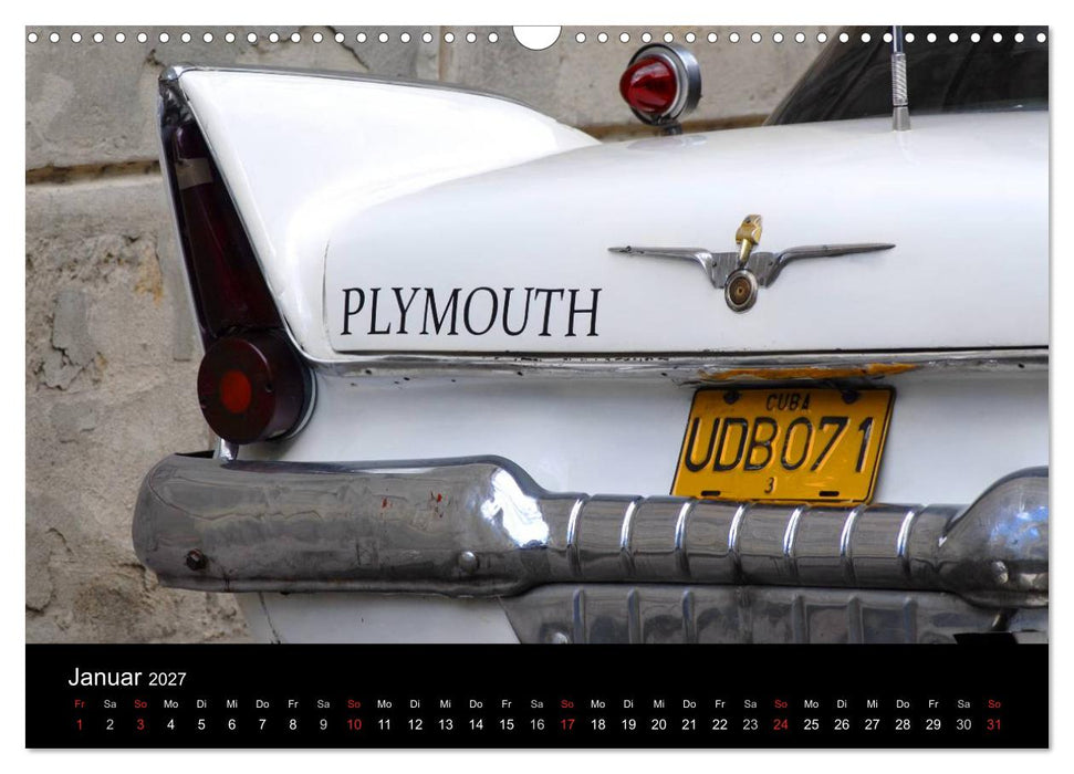 OLDTIMER 2027 (CALVENDO Wandkalender 2027)