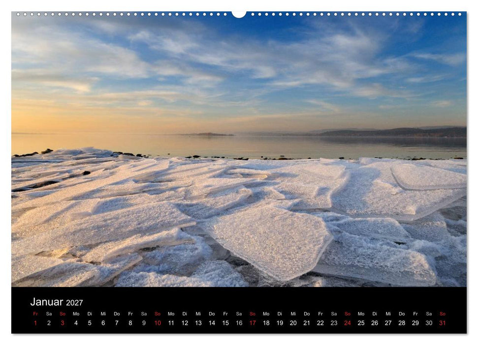 Bodensee - Uferlandschaften im schönsten Licht 2027 (CALVENDO Premium Wandkalender 2027)