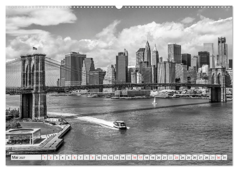 BROOKLYN BRIDGE Das Wahrzeichen von New York City (CALVENDO Premium Wandkalender 2027)