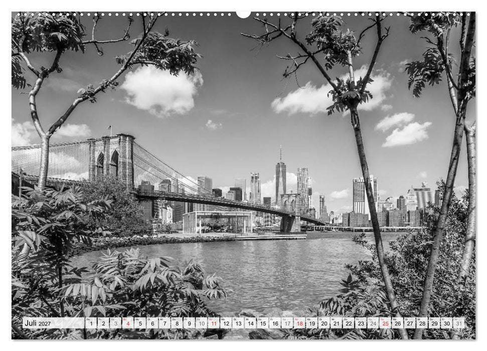 BROOKLYN BRIDGE Das Wahrzeichen von New York City (CALVENDO Premium Wandkalender 2027)