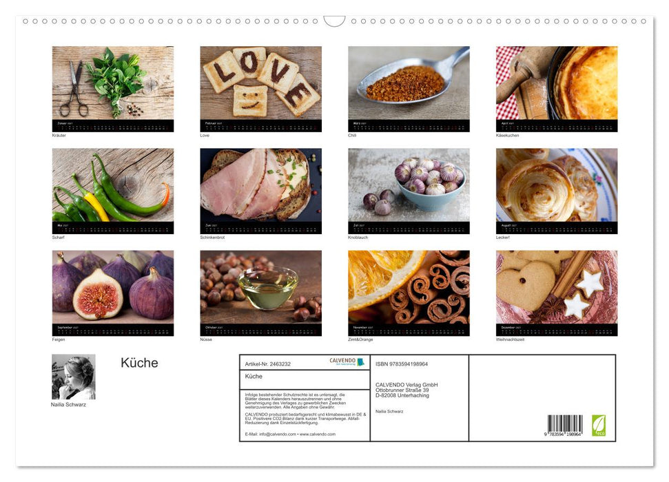 Küche (CALVENDO Wandkalender 2027)