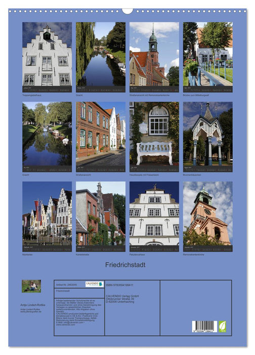Friedrichstadt (CALVENDO Wandkalender 2027)