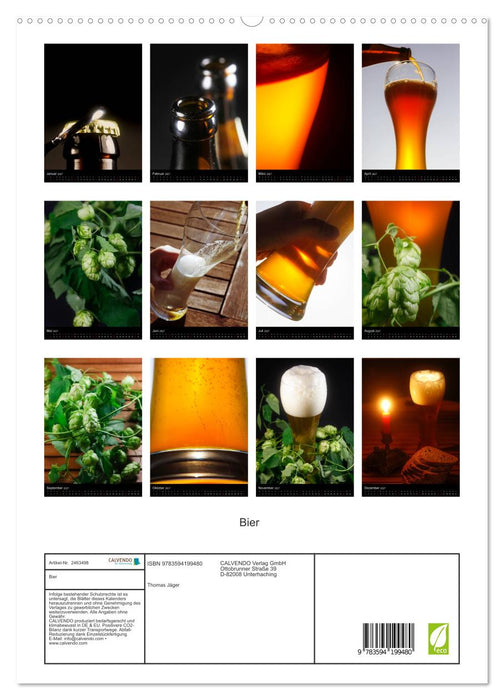 Bier (CALVENDO Premium Wandkalender 2027)