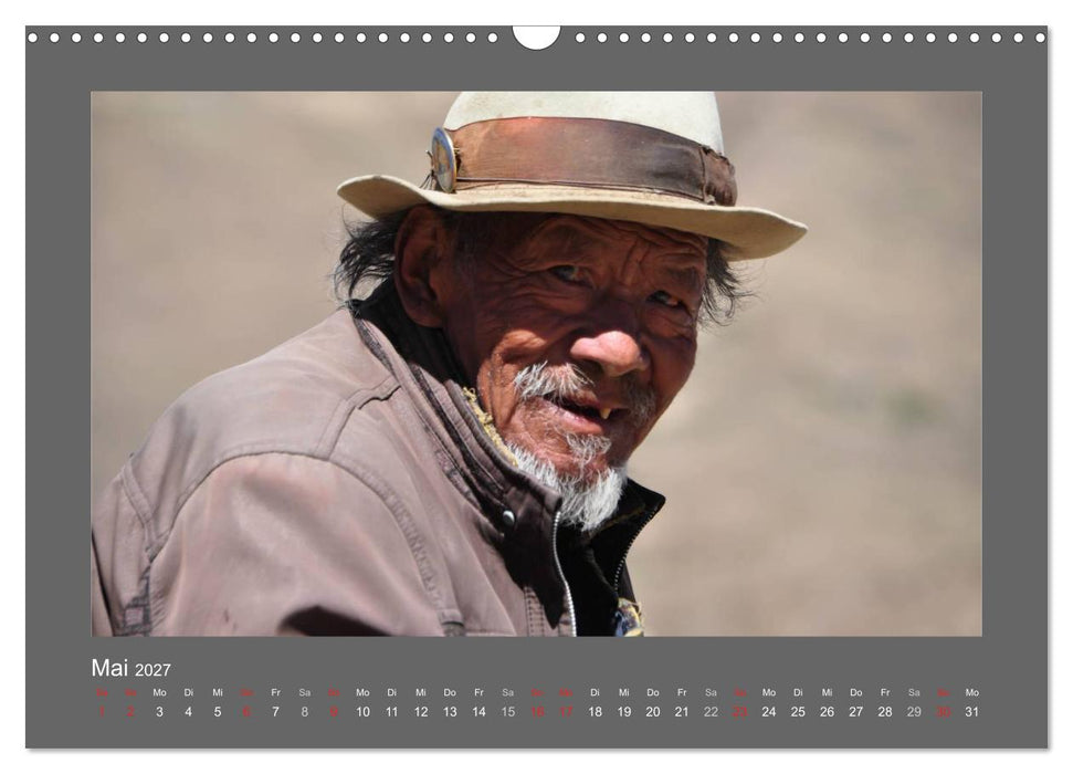 Tibet - Auf dem Dach der Welt (CALVENDO Wandkalender 2027)