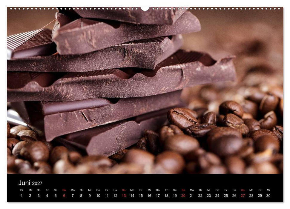 Kaffee & Schokolade (CALVENDO Premium Wandkalender 2027)