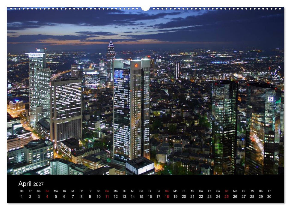 Frankfurt am Main (CALVENDO Premium Wandkalender 2027)