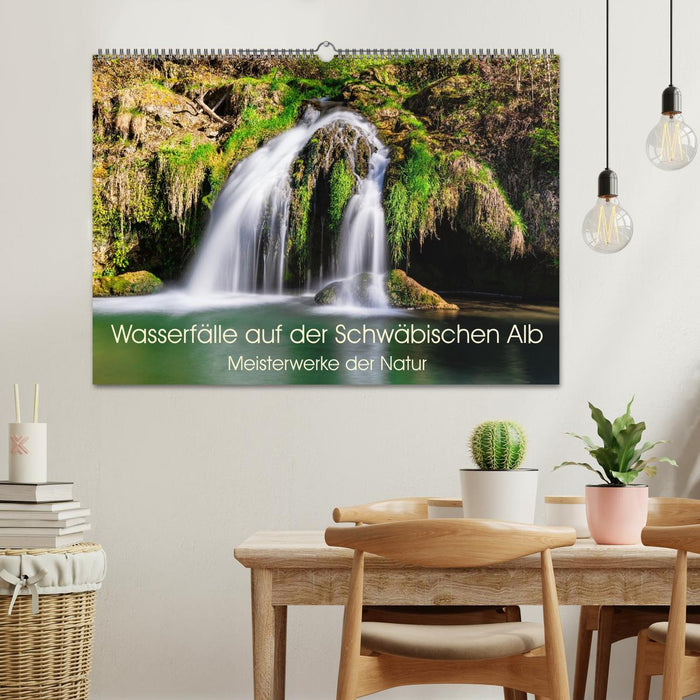Wasserfälle auf der Schwäbischen Alb - Meisterwerke der Natur (CALVENDO Wandkalender 2027)