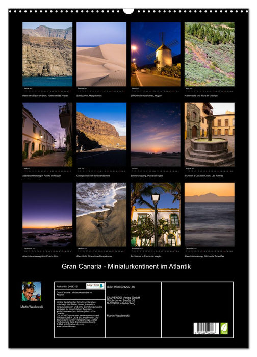 Gran Canaria - Miniaturkontinent im Atlantik (CALVENDO Wandkalender 2027)
