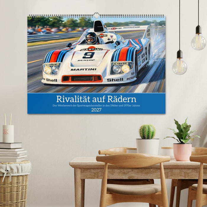 Rivalität auf Rädern (CALVENDO Wandkalender 2027)
