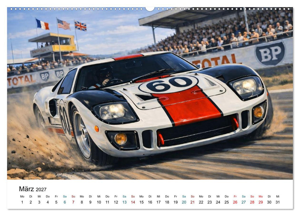 Rivalität auf Rädern (CALVENDO Wandkalender 2027)