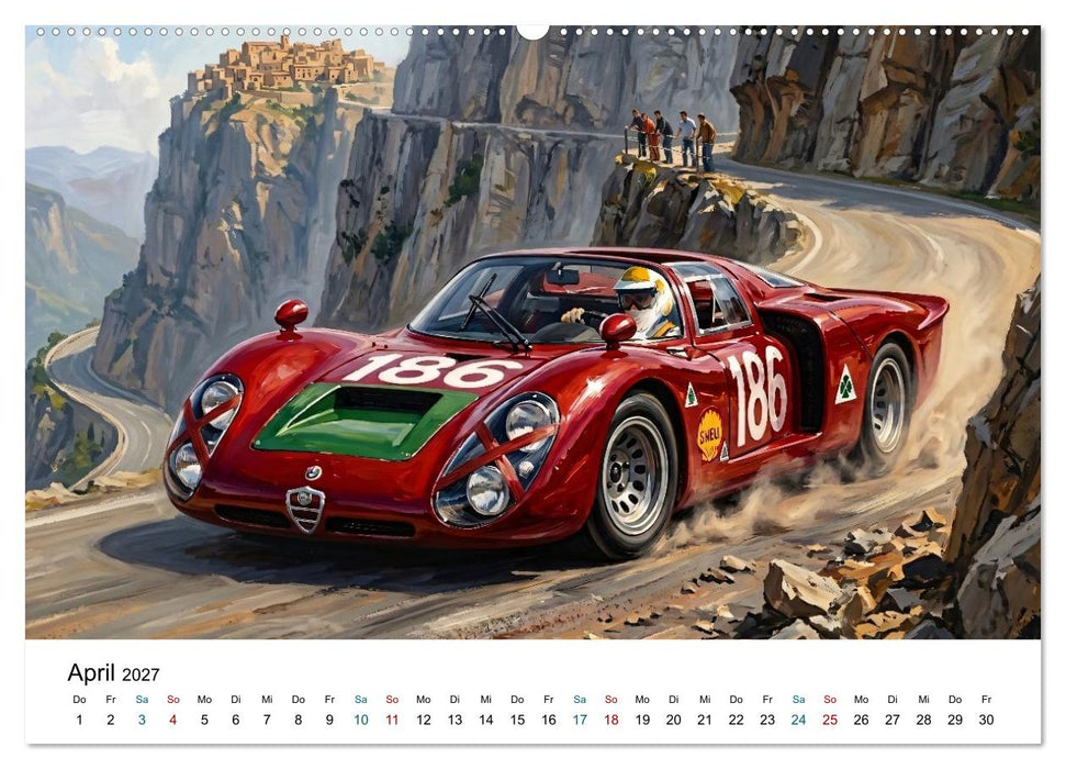Rivalität auf Rädern (CALVENDO Wandkalender 2027)