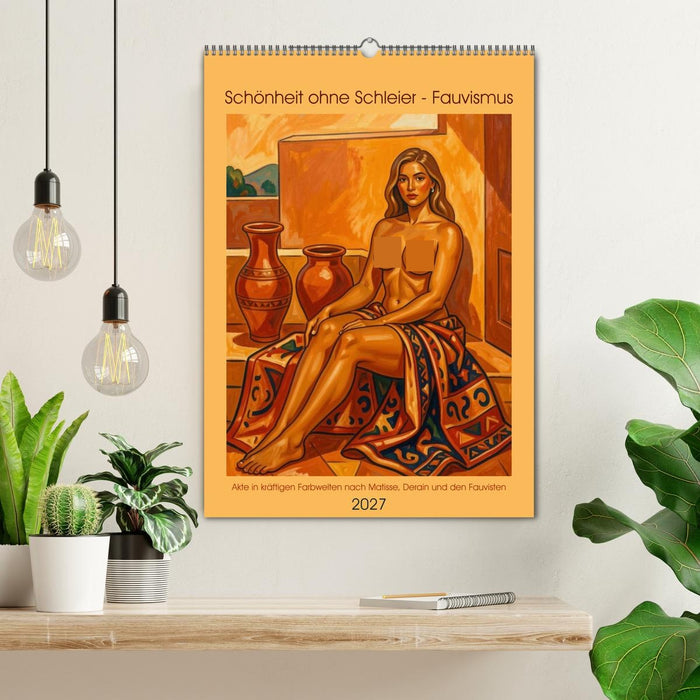 Schönheit ohne Schleier - Fauvismus (CALVENDO Wandkalender 2027)