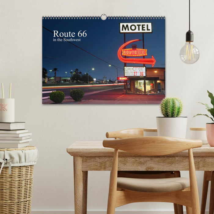 Route 66 in the Southwest (UK-Version) (CALVENDO Monthly Calendar 2027)