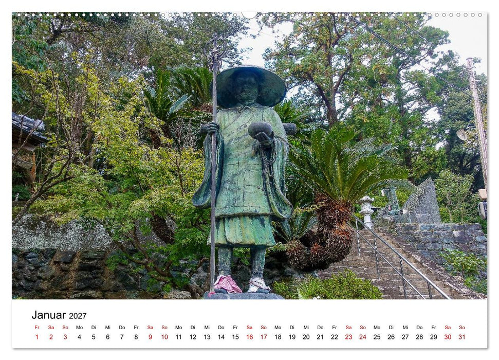 Shikoku Henro - Wege durch Japans Seele (CALVENDO Wandkalender 2027)